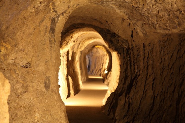 Le tunnel Ryûgenji de la mine d'argent d'Iwami Ginzan