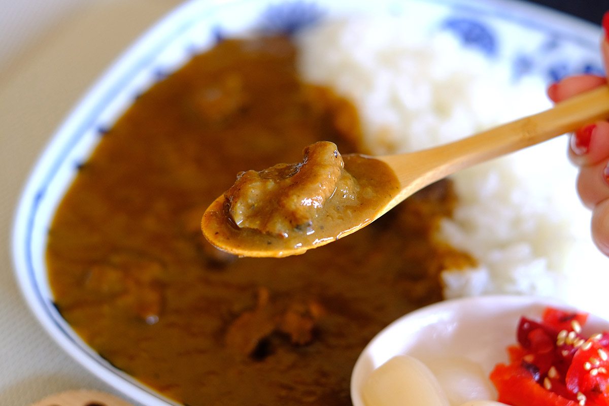 島じゃ常識さざえカレー