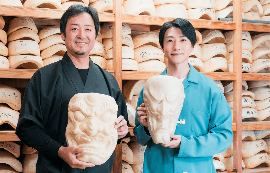 柿田勝郎面工房　写真