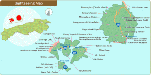 Oki Islands Map