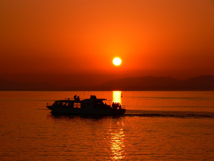 Lake Shinji sunset cruise