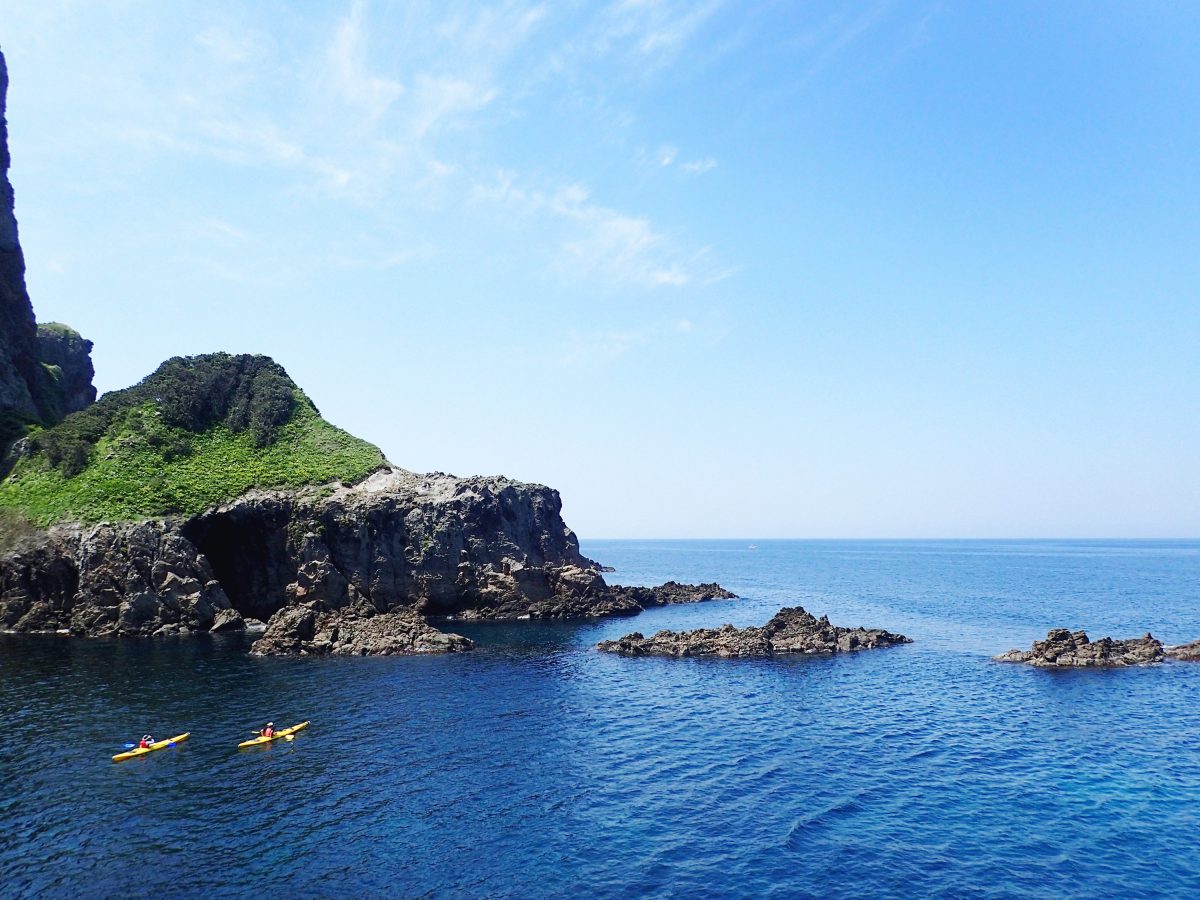 sea kayaking