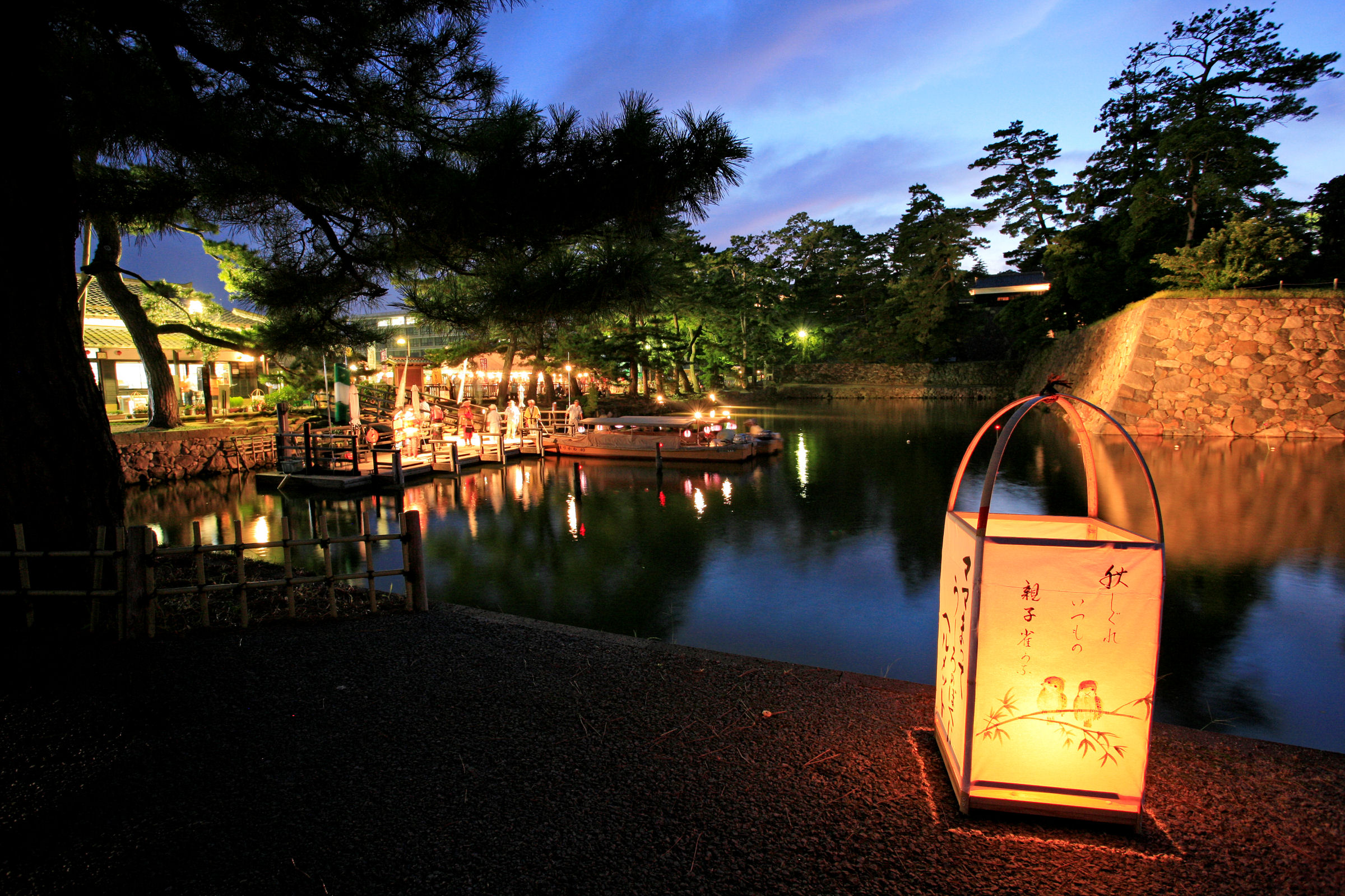 Matsue Water Lantern Festival