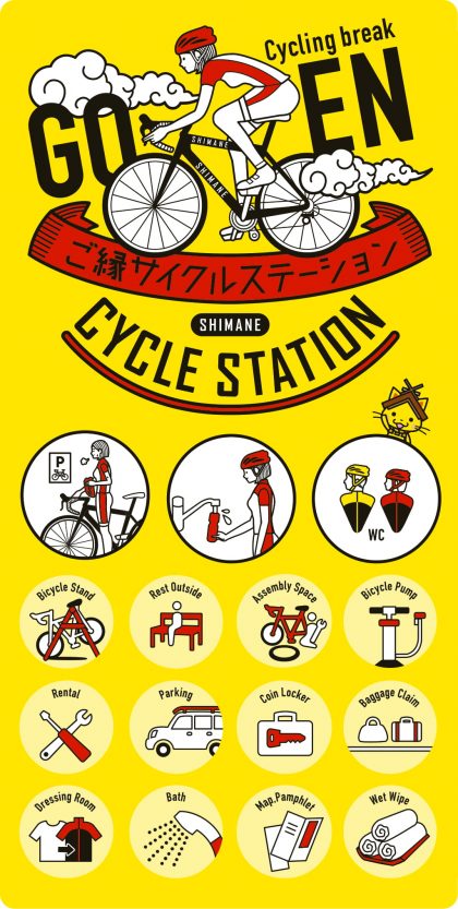 Goen Cycle Station Sticker