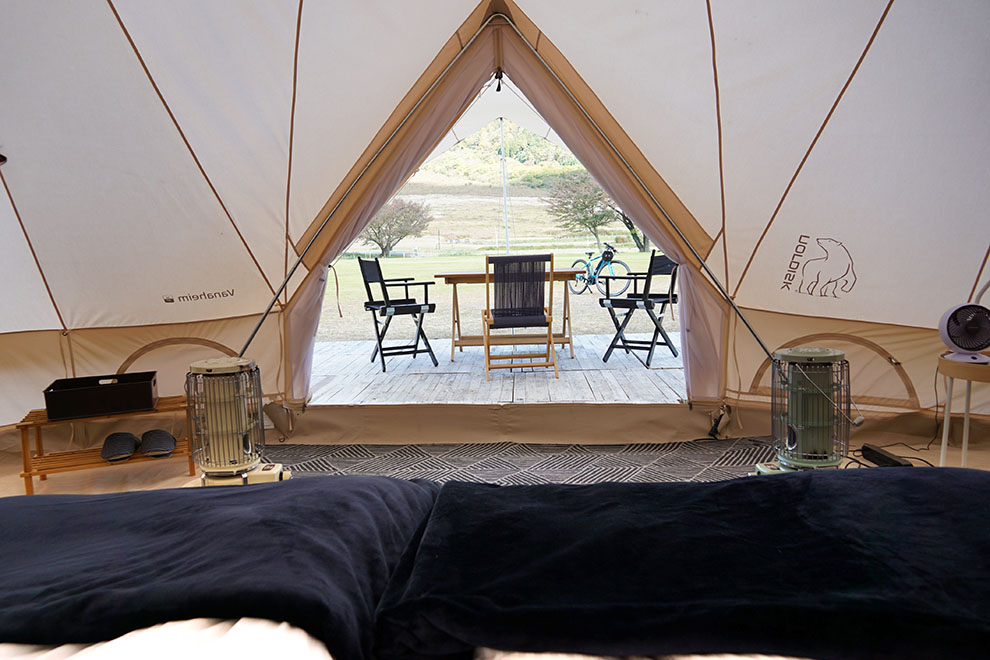 Glamping at Mt. Sanbe