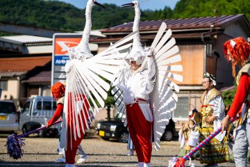 Sagimai Heron Dance in Tsuwano