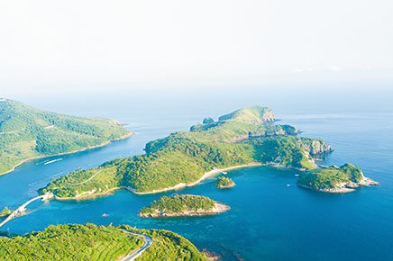 知夫村　島津島遊歩道