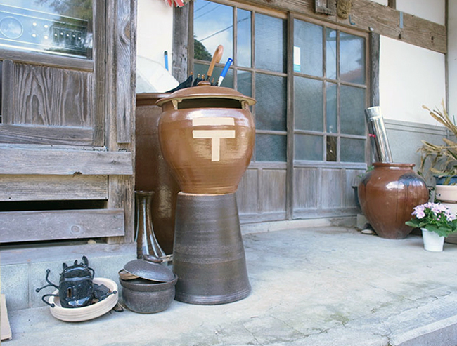 石州嶋田窯のポスト