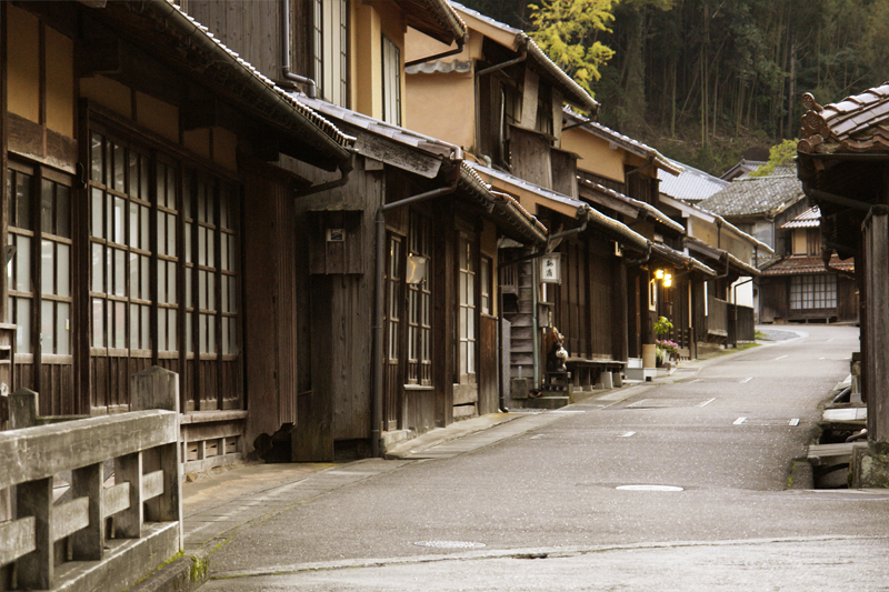 石見銀山　大森の町並