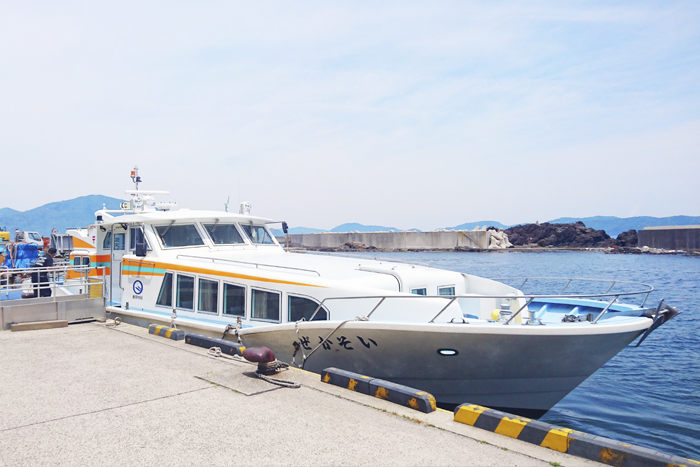 隠岐の船旅　内航船いそかぜ