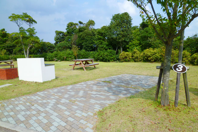 島根県立万葉公園オートキャンプ場