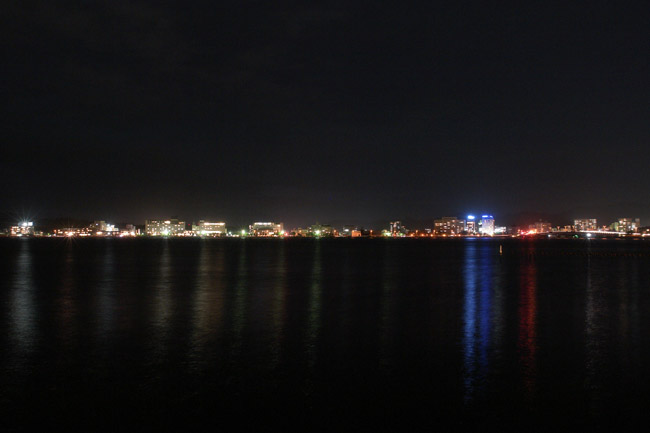 宍道湖の夜景