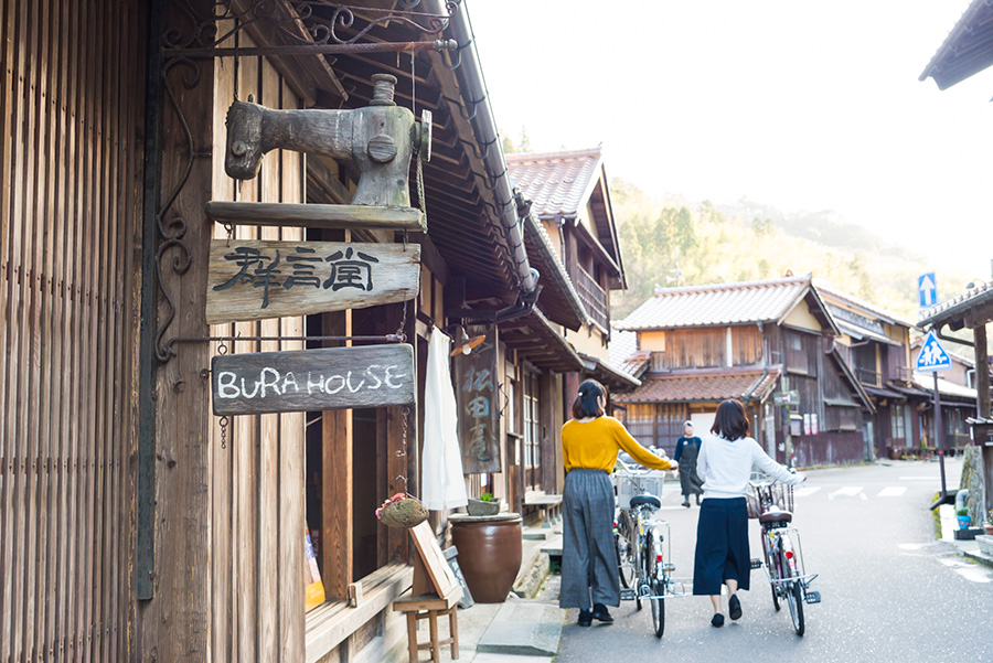 石見銀山　大森の町並み