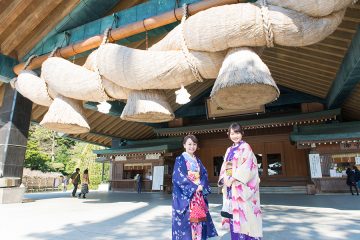 出雲大社　神楽殿