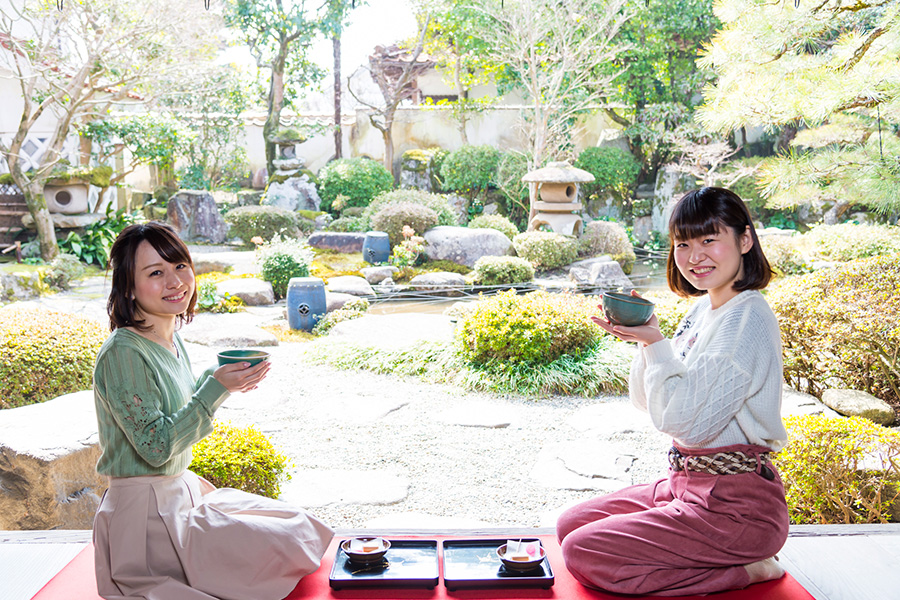 津和野　沙羅の木　松韻亭