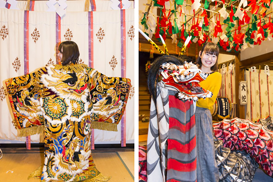 温泉津温泉　龍御前神社　夜神楽