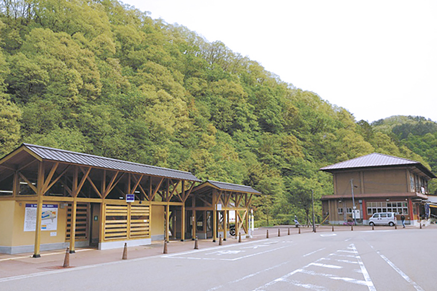道の駅「匹見峡」
