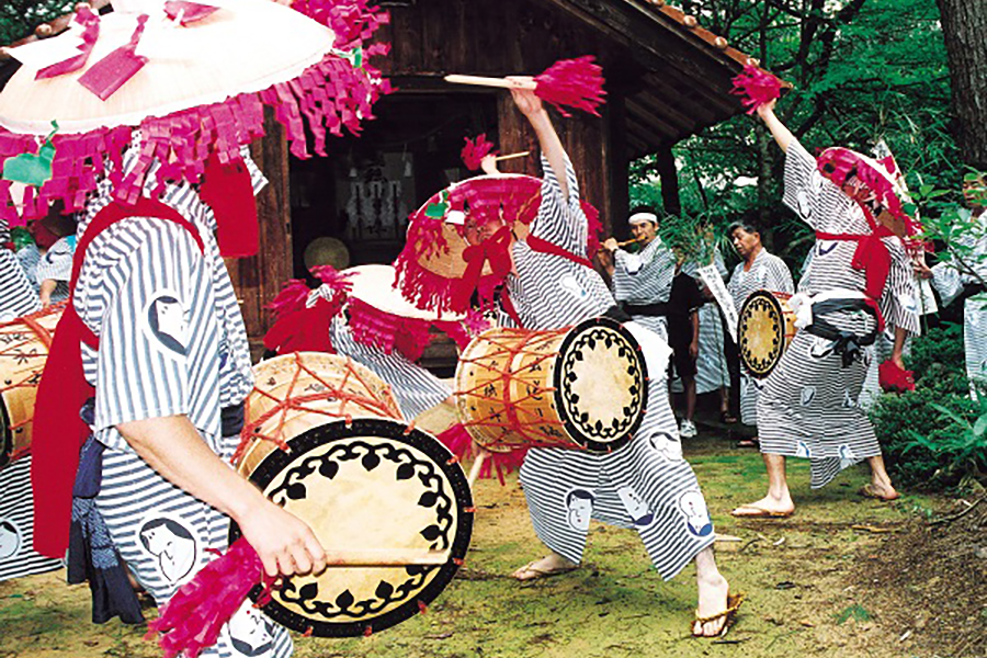 鹿子原の虫送り踊り