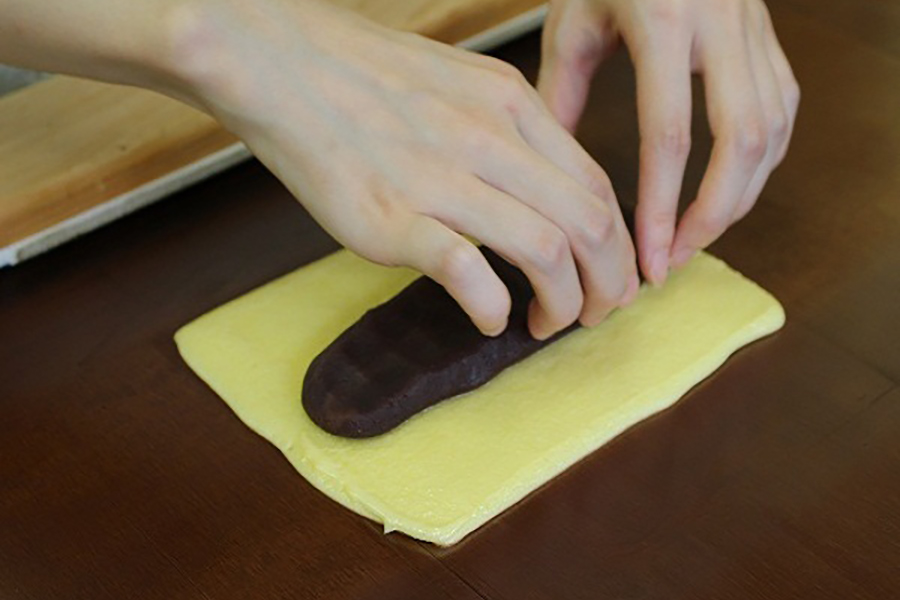 源氏巻手焼き体験
