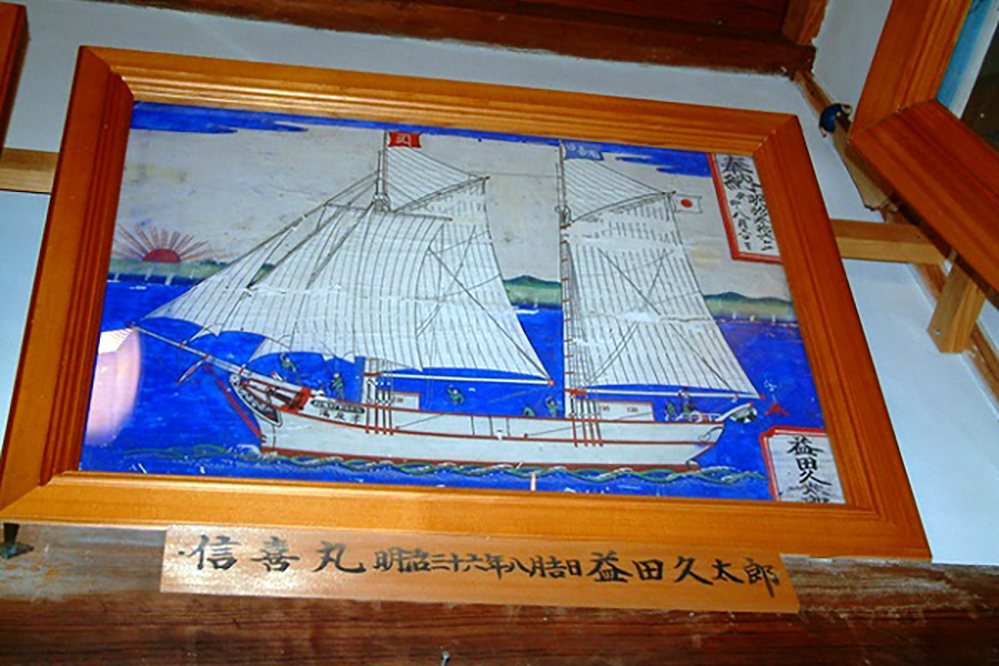 温泉津温泉　龍御前神社　石見神楽定期公演