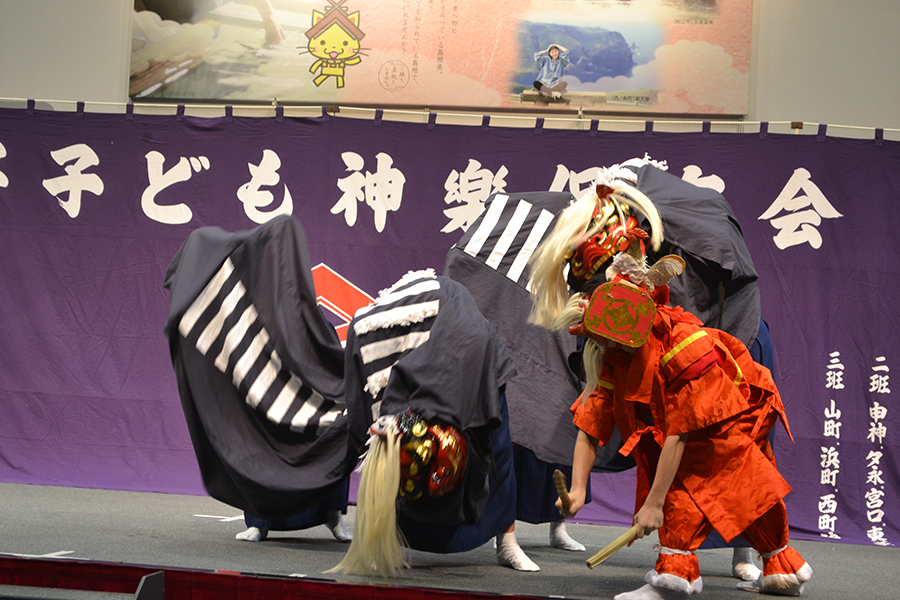 宅野子ども神楽
