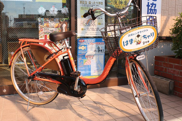 浜田レンタサイクル　はまちゃり（浜田市観光協会）