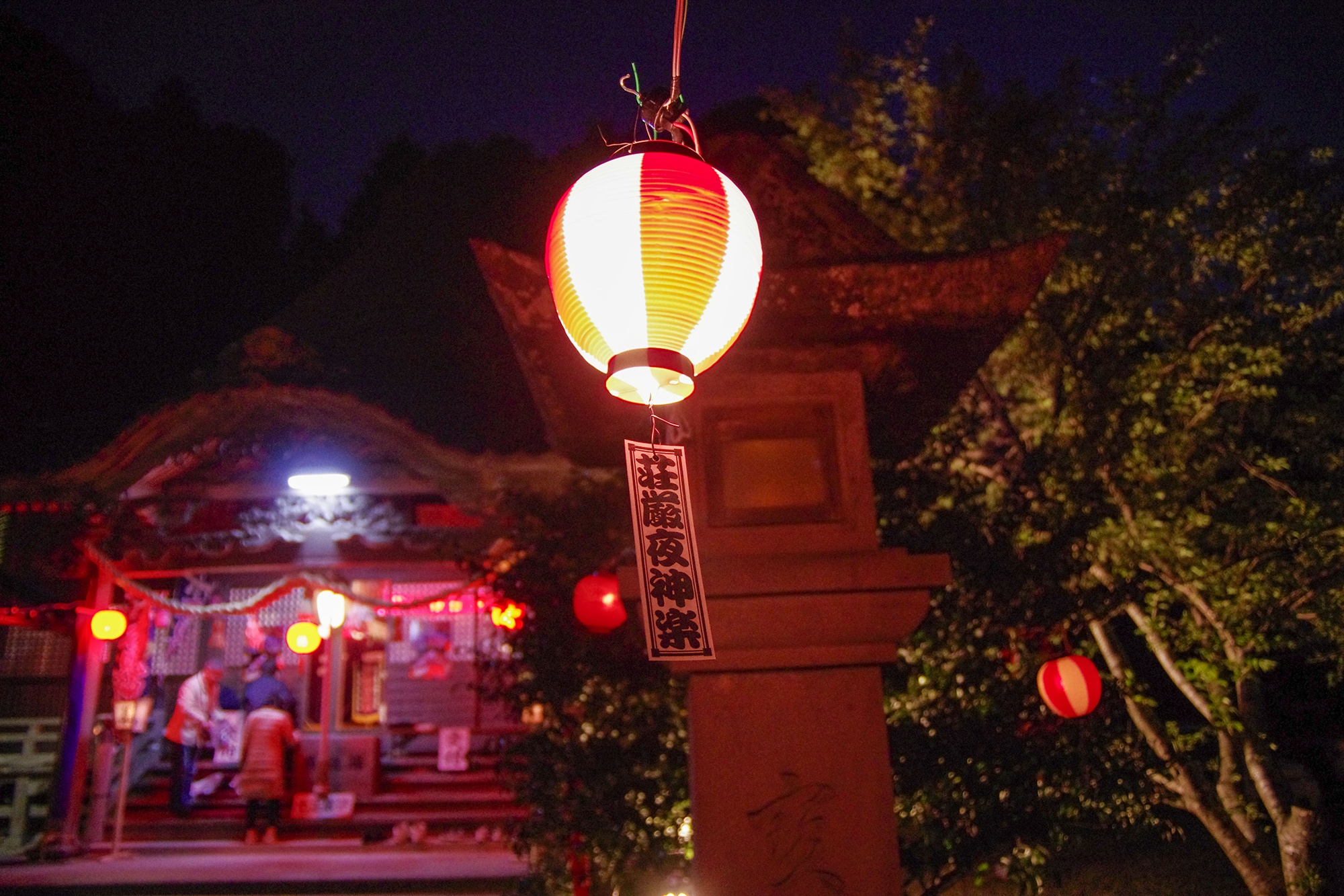 三宮神社（大祭天石門彦神社）　石見神楽定期公演