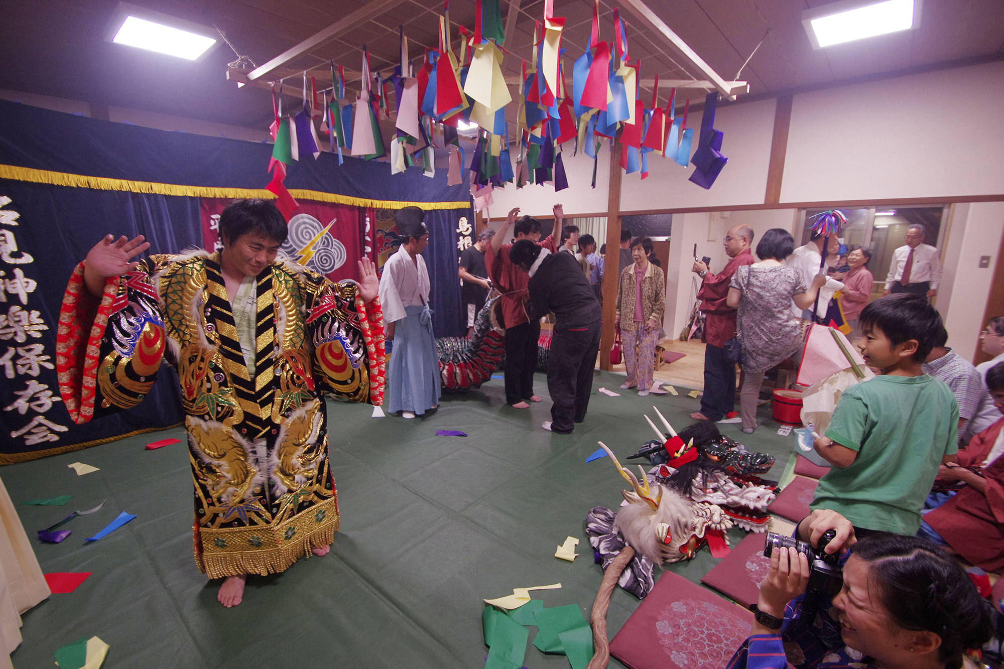 旭温泉あさひ荘　石見神楽定期公演