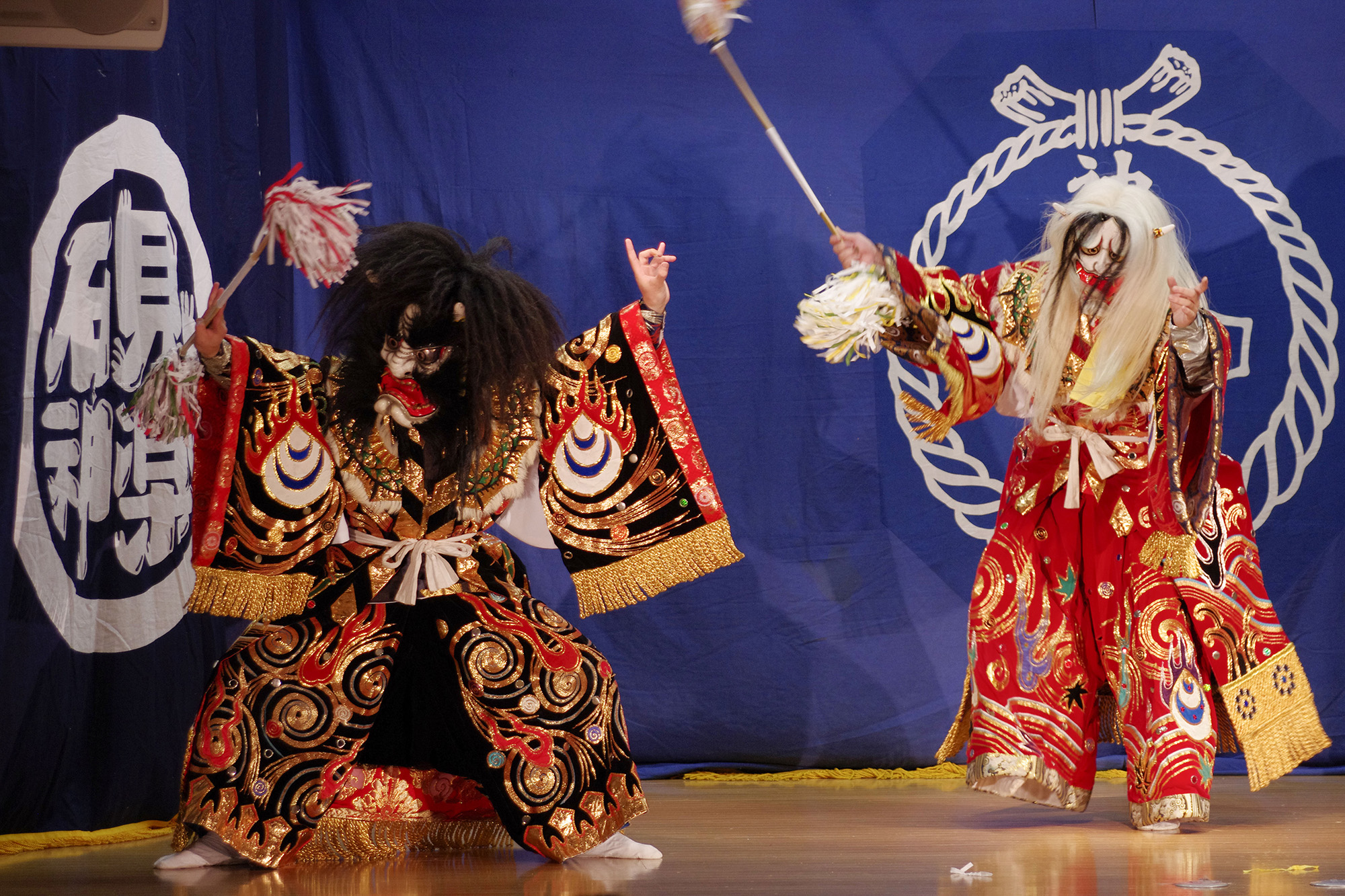 益田駅前ビルEAGA　石見神楽定期公演