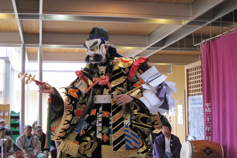 道の駅津和野温泉なごみの里　石見神楽定期公演