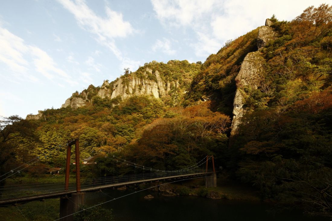 中国自然歩道立久恵峡周遊コース