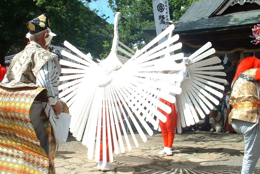 鷺舞神事（祗園祭）