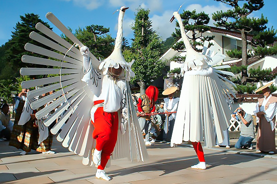 鷺舞神事（祗園祭）