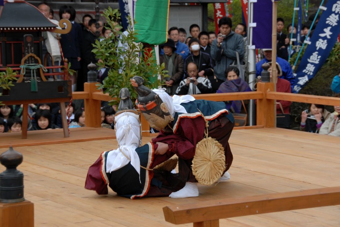 隠岐国分寺蓮華会舞