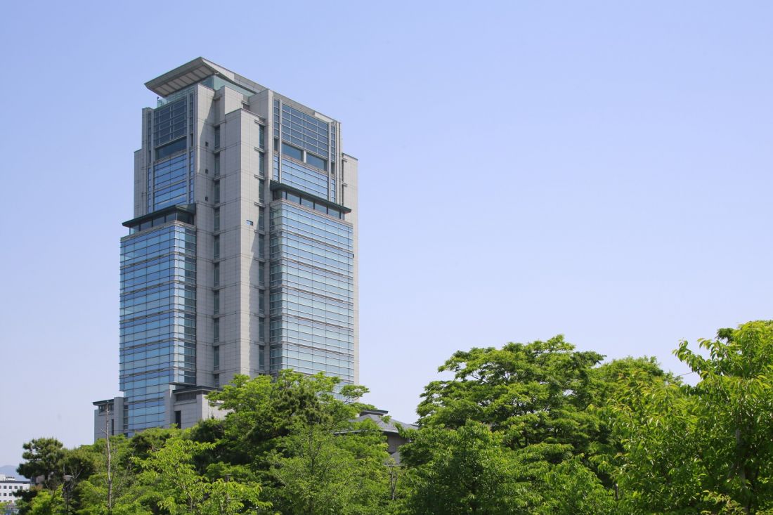 山陰合同銀行本店展望フロア