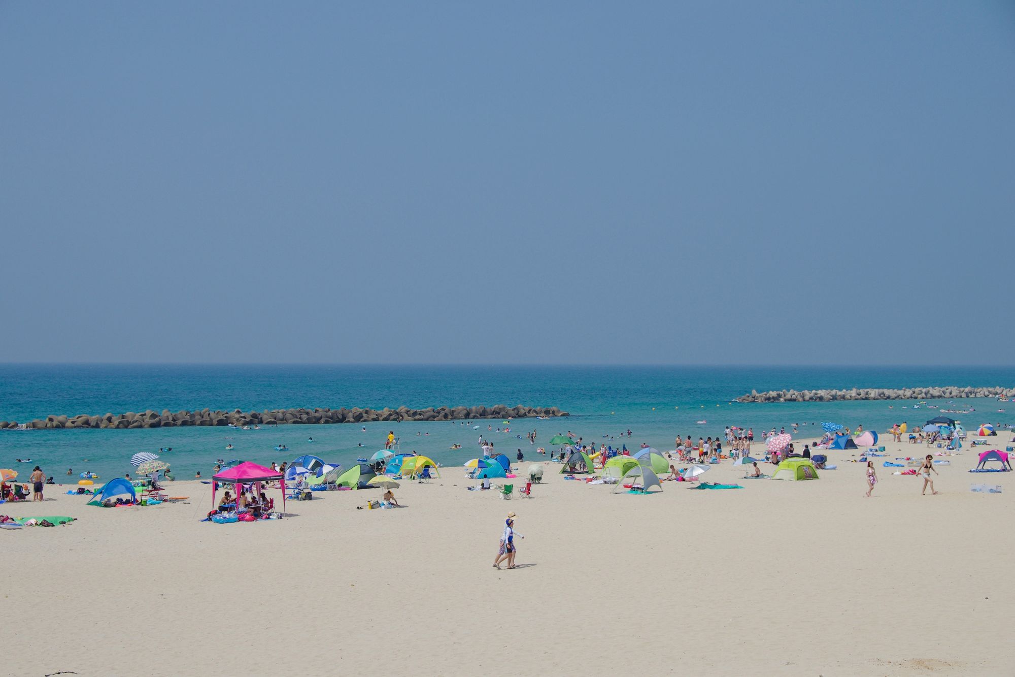 島根県立石見海浜公園（キャンプ場・ケビン村・テニスコート・姉ヶ浜海水浴場）