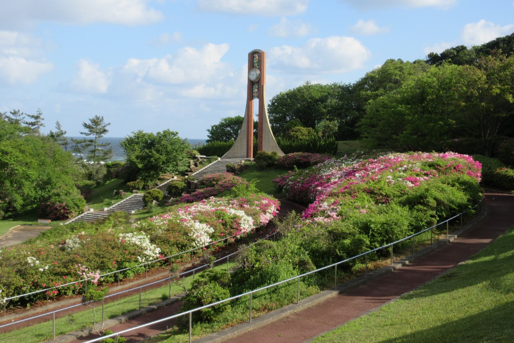 島根県立石見海浜公園（キャンプ場・ケビン村・テニスコート・姉ヶ浜海水浴場）