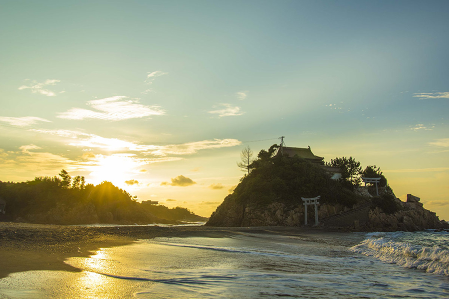 宮ヶ島　衣毘須神社