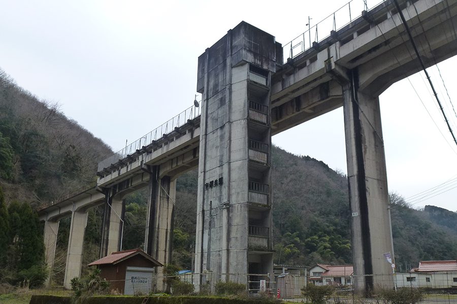 旧三江線宇都井駅
