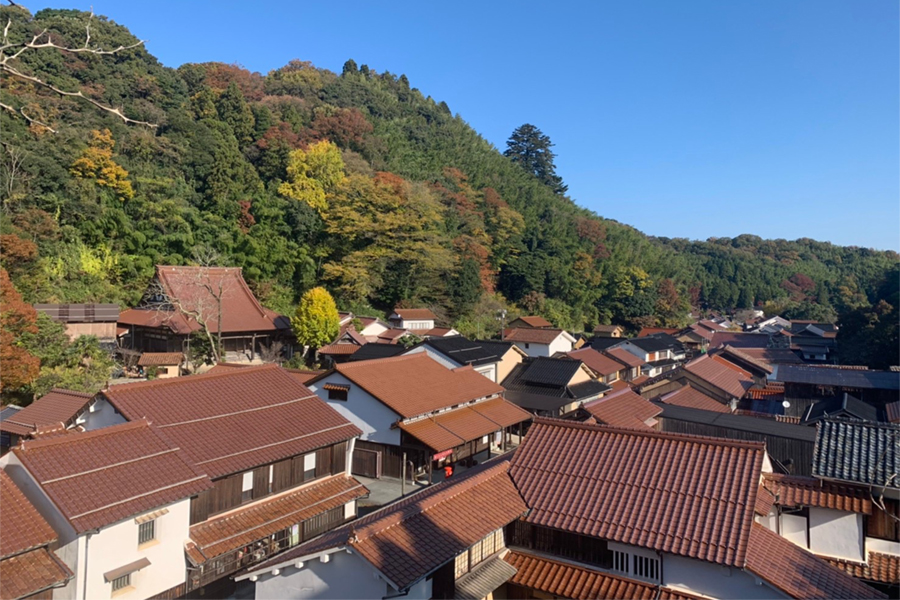 観世音寺からの風景