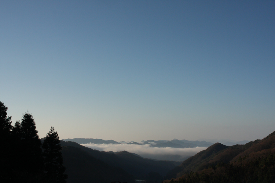 三瓶山　雲海