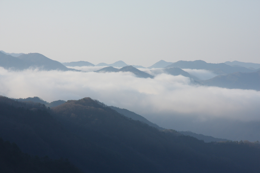 三瓶山　雲海