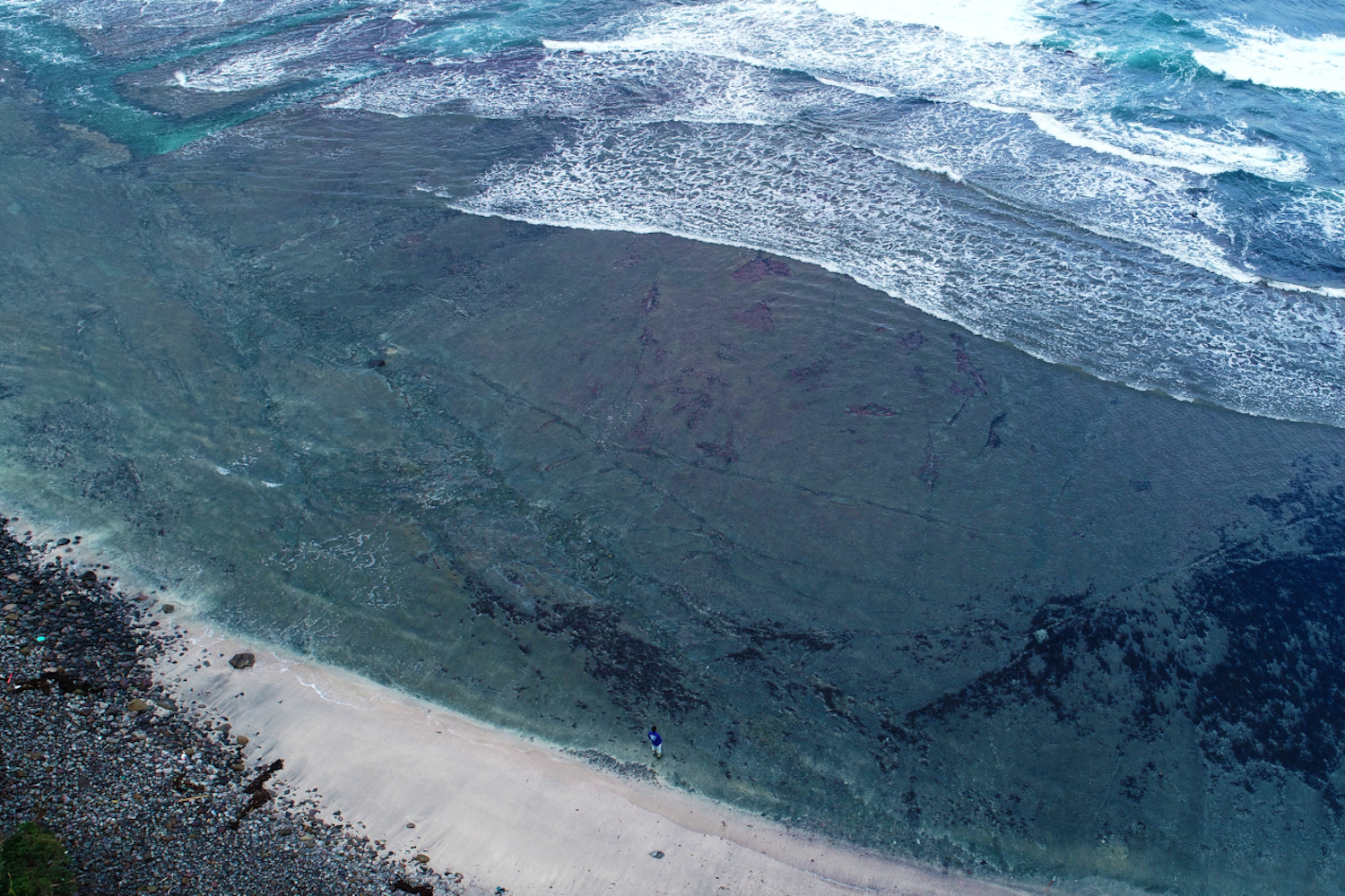 油井の前の洲