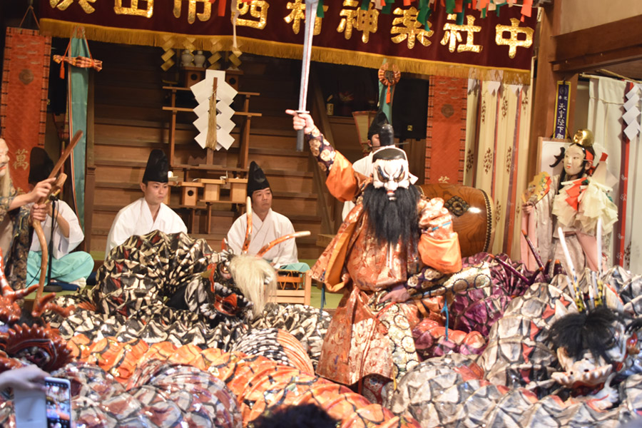 石見神楽　龍御前神社