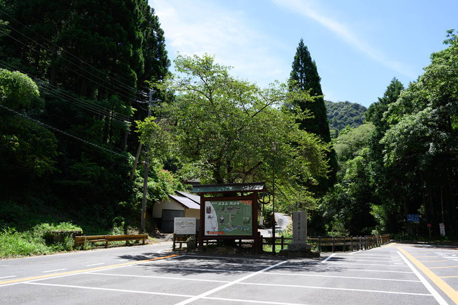 鰐淵寺　駐車場