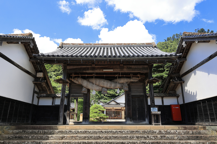 北島國造館　入口