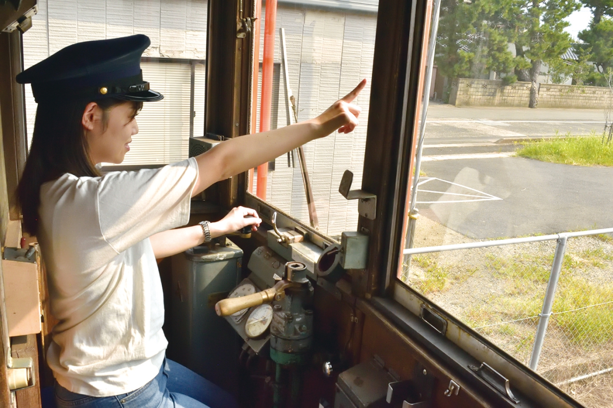 デハニ50形体験運転