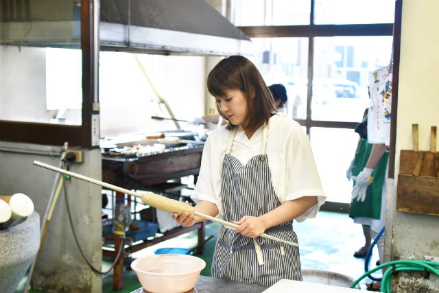 あご野焼き体験