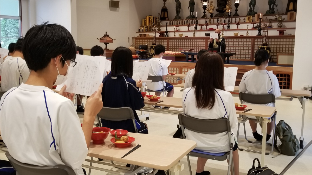 一畑薬師　禅寺の精進料理・食事作法体験