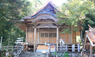 戸田柿本神社 拝殿